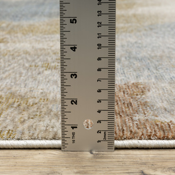 Hayden Beige/Rust - 6′7″ X 9′6″ Area Rug