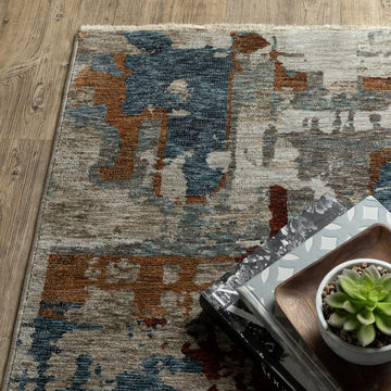 Hayden Beige/Multi - 7′10″ X 10′10″ Area Rug