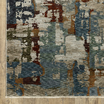 Hayden Beige/Multi - 6′7″ X 9′6″ Area Rug