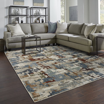 Hayden Beige/Multi - 7′10″ X 10′10″ Area Rug