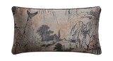 Pastoral Jacquard Lumbar Pillow thumbnail 1