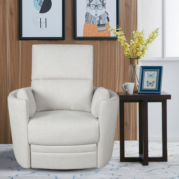 Story Time Nursery Recliner/Glider - Frost