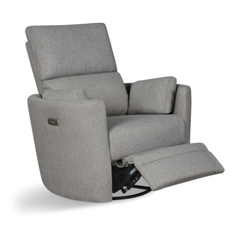 image Story Time Nursery Recliner/Glider - Pebble