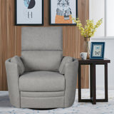 Story Time Nursery Recliner/Glider - Pebble thumbnail 2