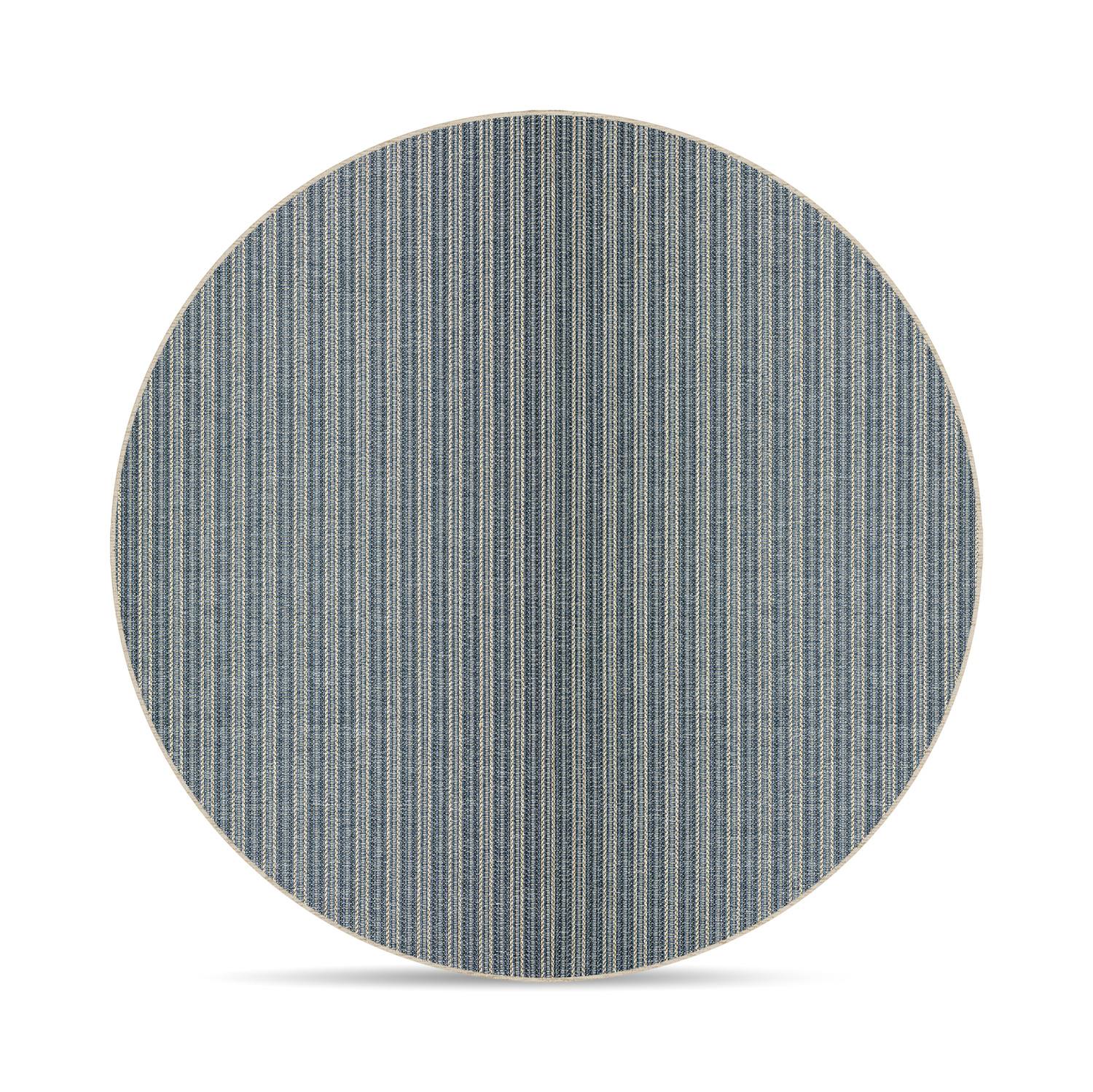 Bali Denim - 8′0″ X 8′0″ Round Area Rug