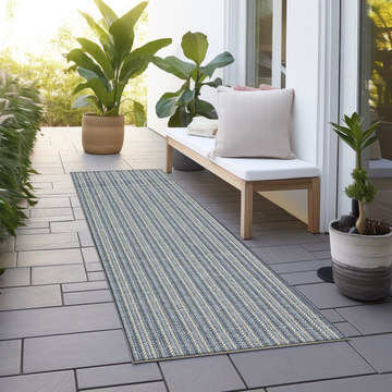 Bali Denim - 2′3″ X 7′5″ Area Rug