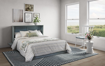 Poppy Murphy Queen Cabinet Bed