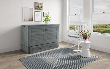 Poppy Murphy Queen Cabinet Bed