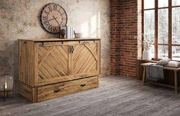 Ranchero Murphy Cabinet With Mattress -  Bakar