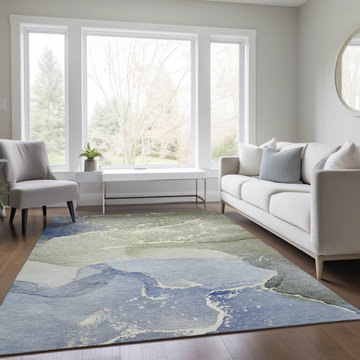 Odyssey Sky - 5′0″ X 7′6″ Area Rug