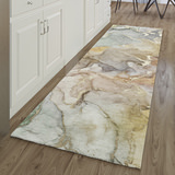 Odyssey Taupe Area Rug - 2′3″ X 7′6 thumbnail 3