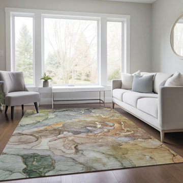 Odyssey Taupe Area Rug - 9′0″ X 12′0″