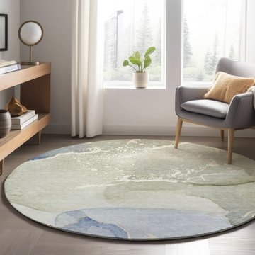 image Odyssey Pearl - 8′0″ X 8′0″ Round Area Rug