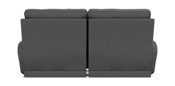 Holmes Leather Power Reclining Sofa - Anthrocite