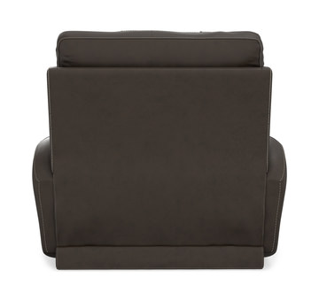 Holmes Leather Power Recliner - Coffee