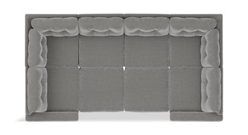 ModularOne 8 Piece Sectional - Granite