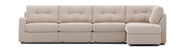 ModularOne 6 Piece Sectional - Stone