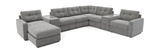 ModularOne 8 Piece Sectional - Granite thumbnail 1