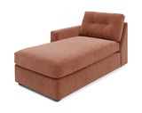 ModularOne Left Arm Chaise - Cantaloupe thumbnail 1