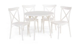 Chole X Chair 5 Piece Patio Set  thumbnail 1