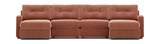 ModularOne 4 Piece Sectional - Cantaloupe thumbnail 2
