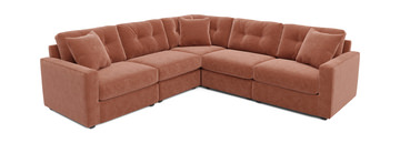 ModularOne 5 Piece Sectional - Cantaloupe
