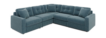 image ModularOne 5 Piece Sectional - Teal