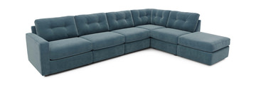 image ModularOne 6 Piece Sectional - Teal