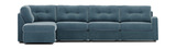 ModularOne 6 Piece Sectional - Teal thumbnail 2
