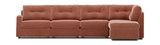 ModularOne 6 Piece Sectional - Cantaloupe thumbnail 2