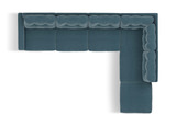 ModularOne 6 Piece Sectional - Teal thumbnail 4