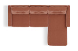 ModularOne 3 Piece Sectional - Cantaloupe thumbnail 3