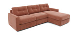 ModularOne 3 Piece Sectional - Cantaloupe thumbnail 1