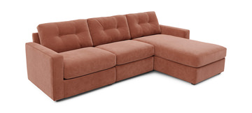 ModularOne 3 Piece Sectional - Cantaloupe