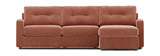 ModularOne 3 Piece Sectional - Cantaloupe thumbnail 2