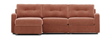 ModularOne 3 Piece Sectional - Cantaloupe thumbnail 2