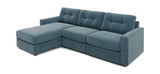 ModularOne 3 Piece Sectional - Teal thumbnail 1