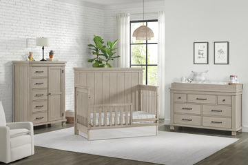 Hampton 4-In-1 Convertible Crib