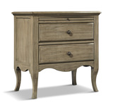 Delilah Mink 2 Drawer Nightstand thumbnail 1