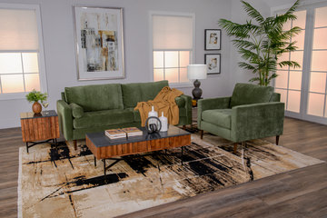 Verona XL Sofa - Emerald