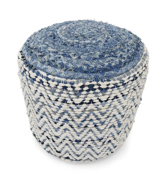 Variegated Pouf  