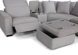 Lexi II 5 Piece Sectional With Ottoman thumbnail 3