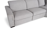 Lexi II 5p Piece Sectional With Armless Recliner thumbnail 4