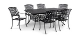 Bellmore 7 Piece Patio Dining Set thumbnail 1