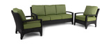 Parkside 3 Piece Wicker Set thumbnail 2