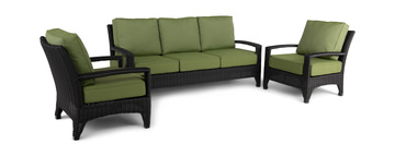 Parkside 3 Piece Wicker Set