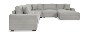 Amora 5 Piece Modular Sectional - Right Chaise