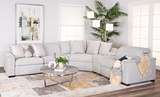 Lexi II 5p Piece Sectional With Armless Recliner thumbnail 8