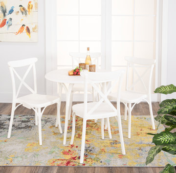 Chole X Chair 5 Piece Patio Set