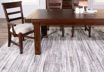 Theory Mist/Beige Area Rug - 7′10″ X 10′10″